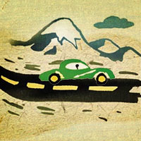 Road trip illustration