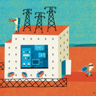 Cybersecurity illustration by James Yang