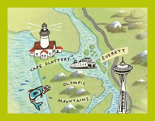 ozette map