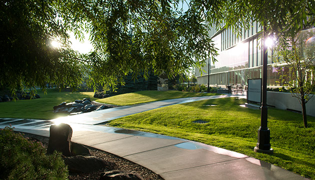 WSU Spokane morning, by Zach Mazur