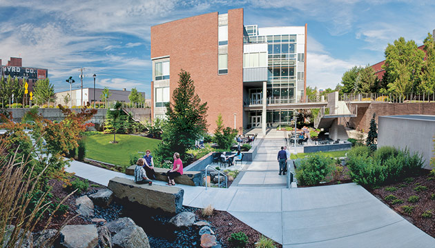 College of Nursing building by Zach Mazur