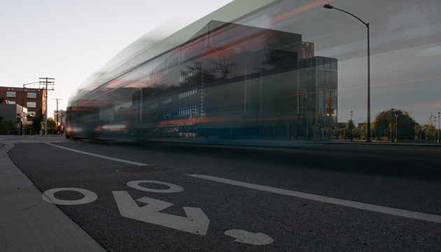 Spokane street, by Zach Mazur