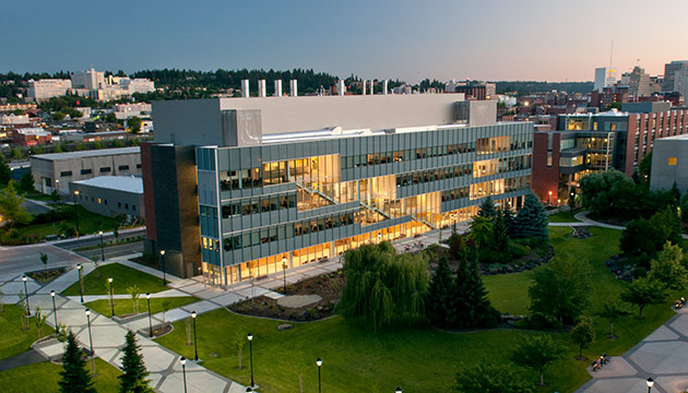 Pharmaceutical and Biomedical Sciences Building, by Zach Mazur