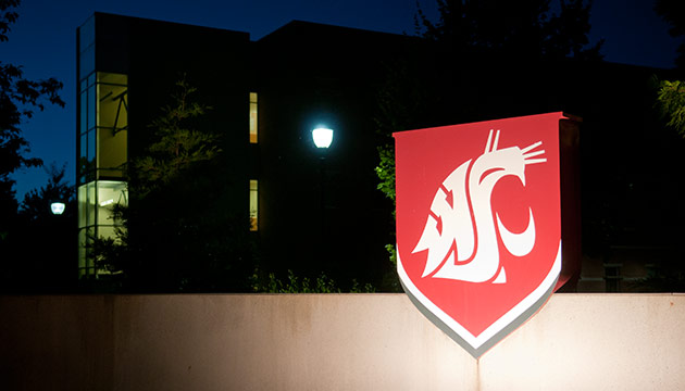 WSU sign, by Zach Mazur