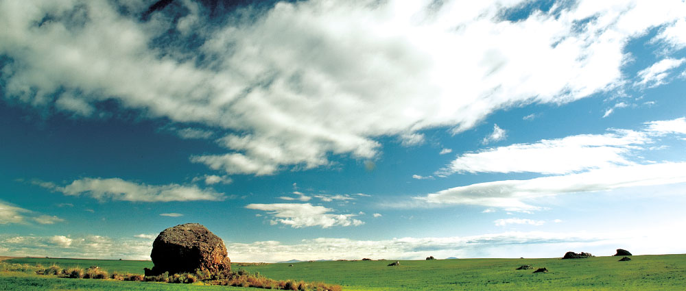 Rock on Waterville Plateau