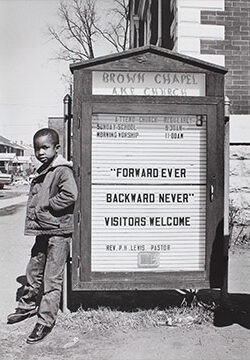 Scenes from the March to Selma, 1965. Photo James H. Barker