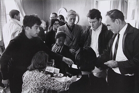 Scenes from the March to Selma, 1965. Photo James H. Barker