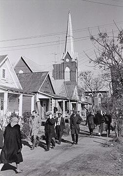 Scenes from the March to Selma, 1965. Photo James H. Barker