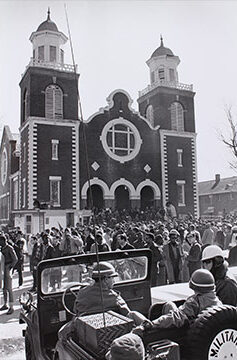 Scenes from the March to Selma, 1965. Photo James H. Barker