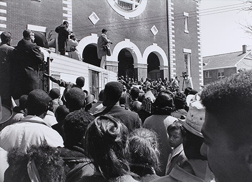 Scenes from the March to Selma, 1965. Photo James H. Barker