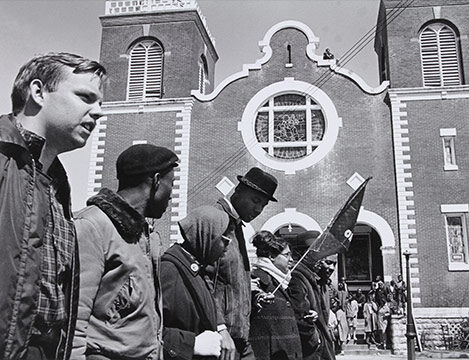 Scenes from the March to Selma, 1965. Photo James H. Barker