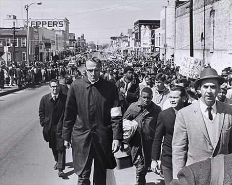 Scenes from the March to Selma, 1965. Photo James H. Barker