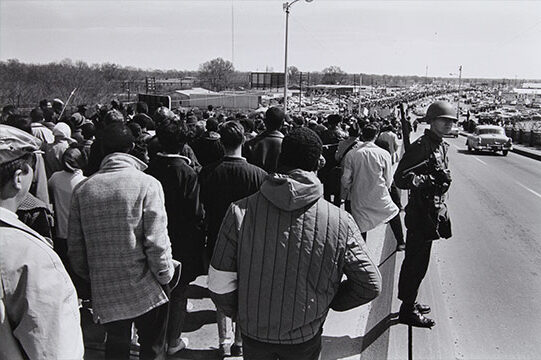 Scenes from the March to Selma, 1965. Photo James H. Barker