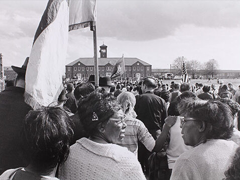 Scenes from the March to Selma, 1965. Photo James H. Barker