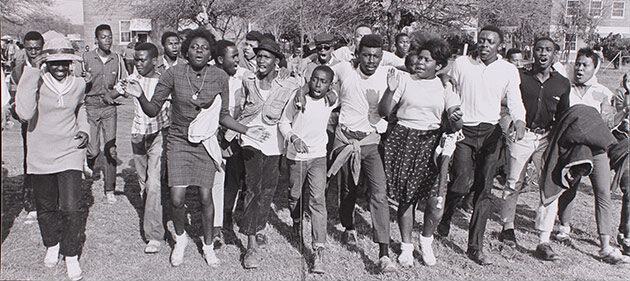 Scenes from the March to Selma, 1965. Photo James H. Barker