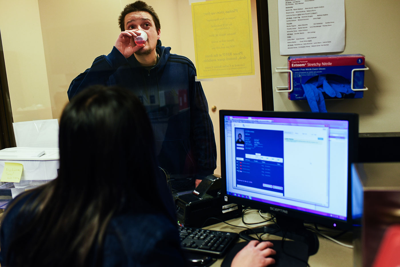 Kris with methadone.