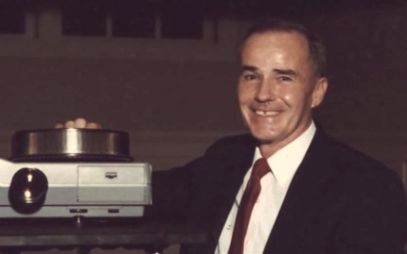 Bob Smawley with slides