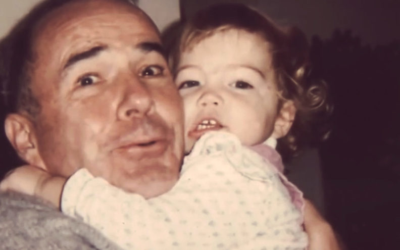 Bob Smawley with baby