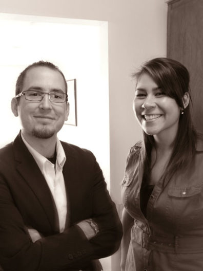 Chad Sanders and Christina Low