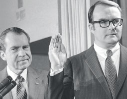 Ruckelshaus with Nixon