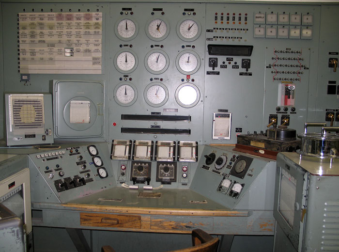B Reactor Control Room