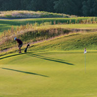 Palouse Ridge Golf Club in morning