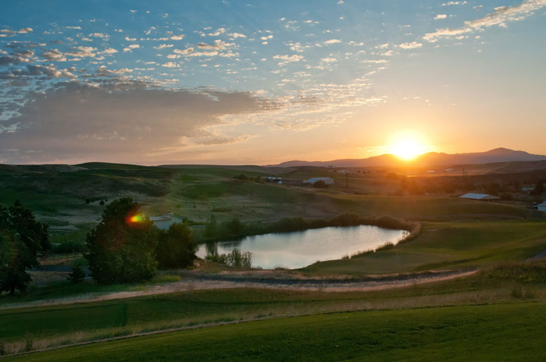 Water at Palouse Ridge