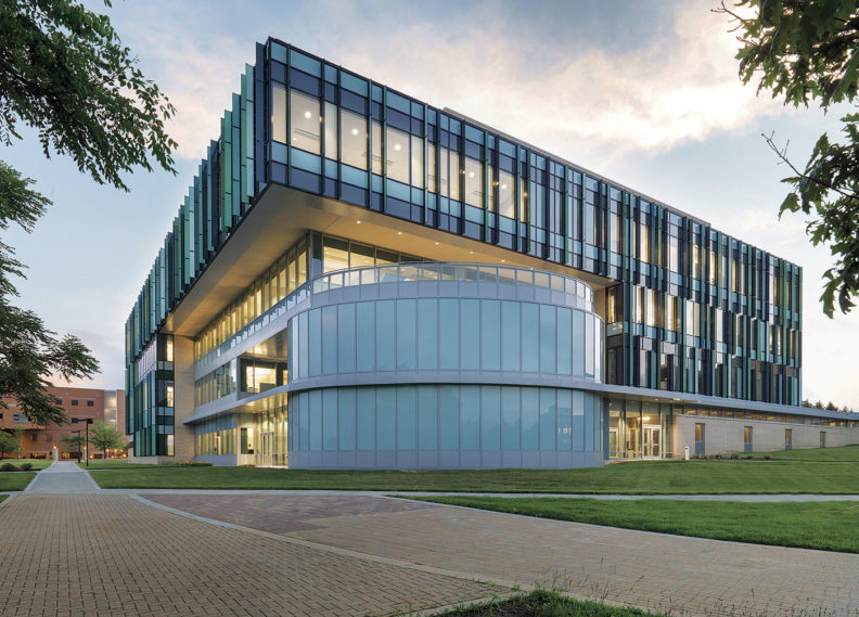 Wright State University’s Neuroscience Engineering Collaboration Building