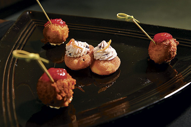 Spiced Lamb Meatballs and African Drop Donuts