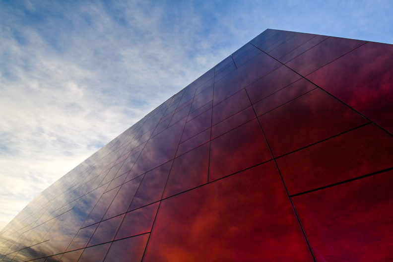 Outside view of Jordan Schnitzer Museum of Art/WSU
