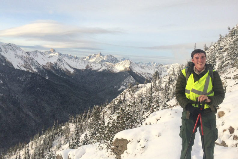 Travis King in the North Cascades
