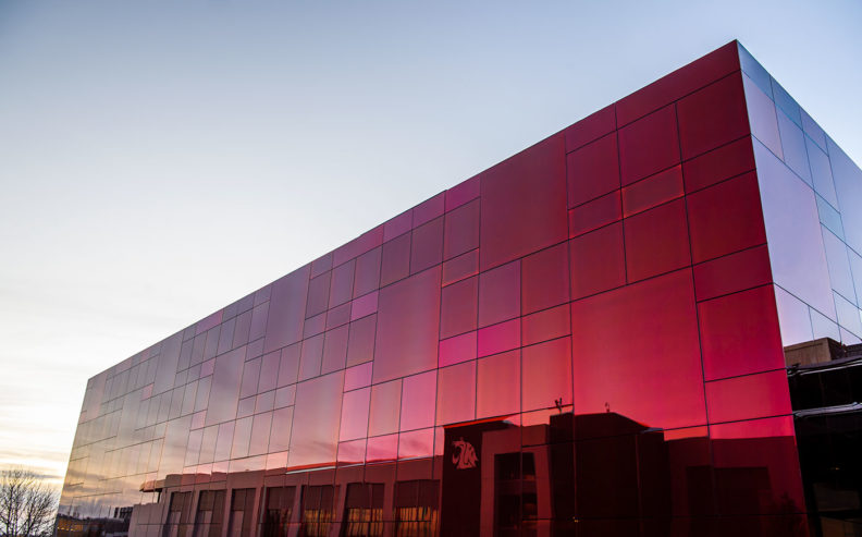 Outside view of Jordan Schnitzer Museum of Art/WSU