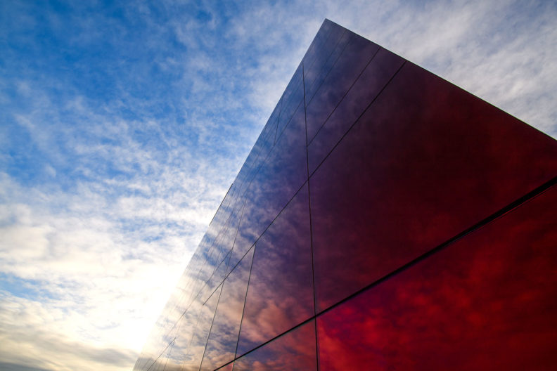 Outside view of Jordan Schnitzer Museum of Art/WSU