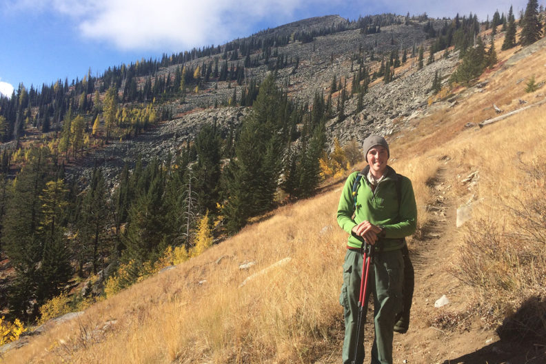 Travis King in Kettle River Range