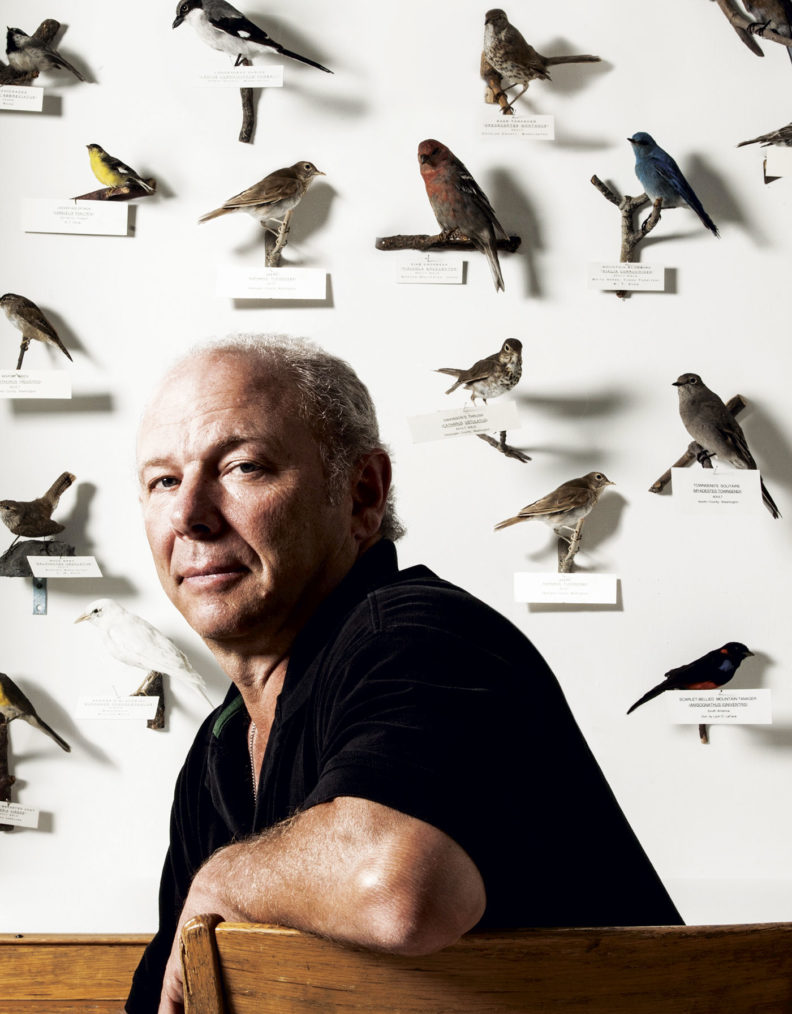 Michael Skinner in the Charles R. Conner Museum