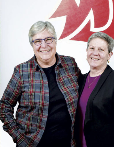 Prudence Miles and Ellen Taylor