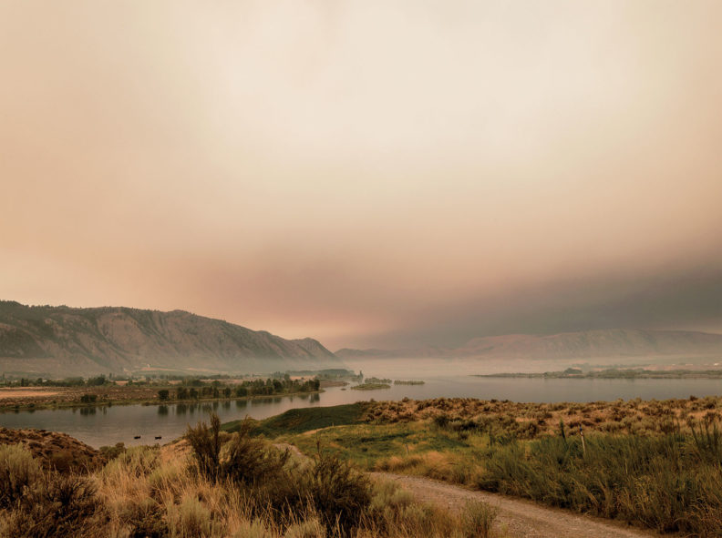 Near the Confluence of the Okanogan and Columbia Rivers
