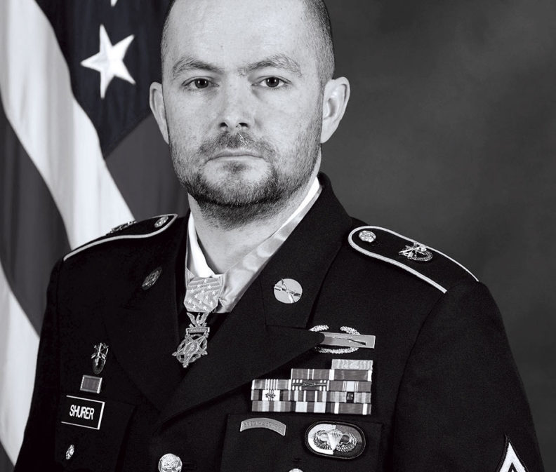 Ron Shurer in Army dress uniform