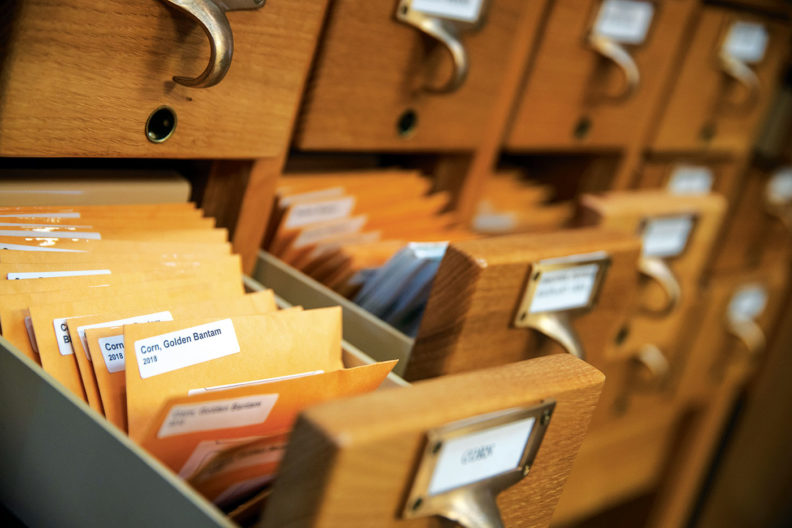 seed library at the Hillyard branch of Spokane Public Library