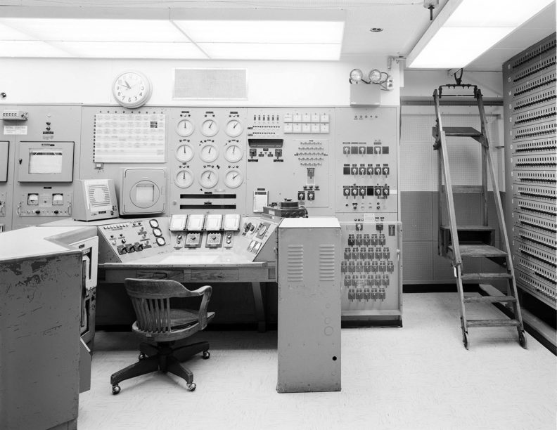 Control room at Hanford Site