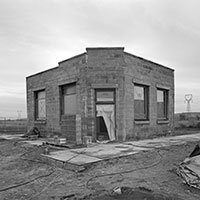 Abandoned building at Hanford