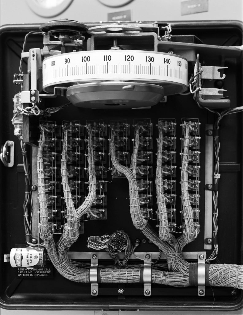 wiring harness for the temperature monitoring equipment for B Reactor's bioshield at Hanford