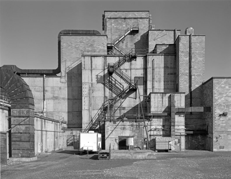 South side opposite control room of B Reactor at Hanford