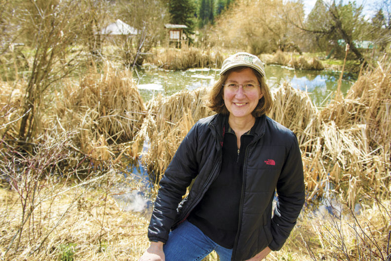 Caren Goldberg at Virgil Phillips Farm Park