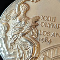 Gold medal from 1984 Olympics