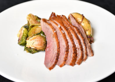 Thinly sliced roast goose. Photo Shelly Hanks