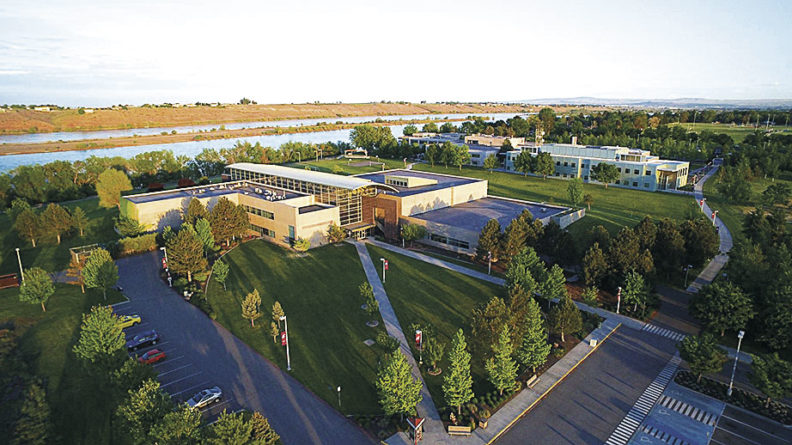 WSU Tri-Cities campus seen from above