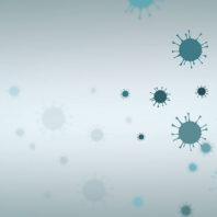 Coronavirus abstract background