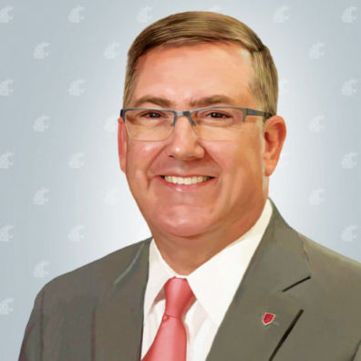 WSU President Kirk Schulz illustration