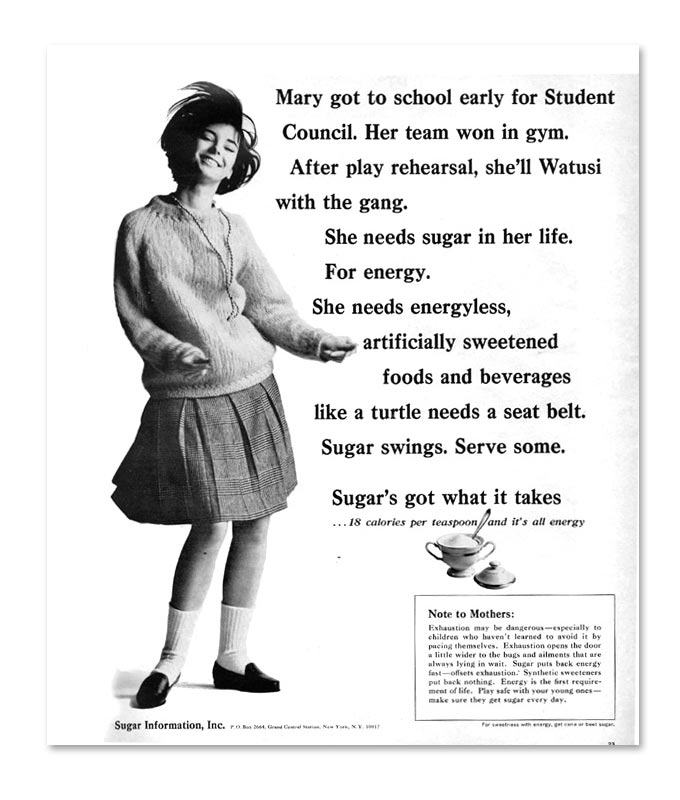 vintage food advertisement